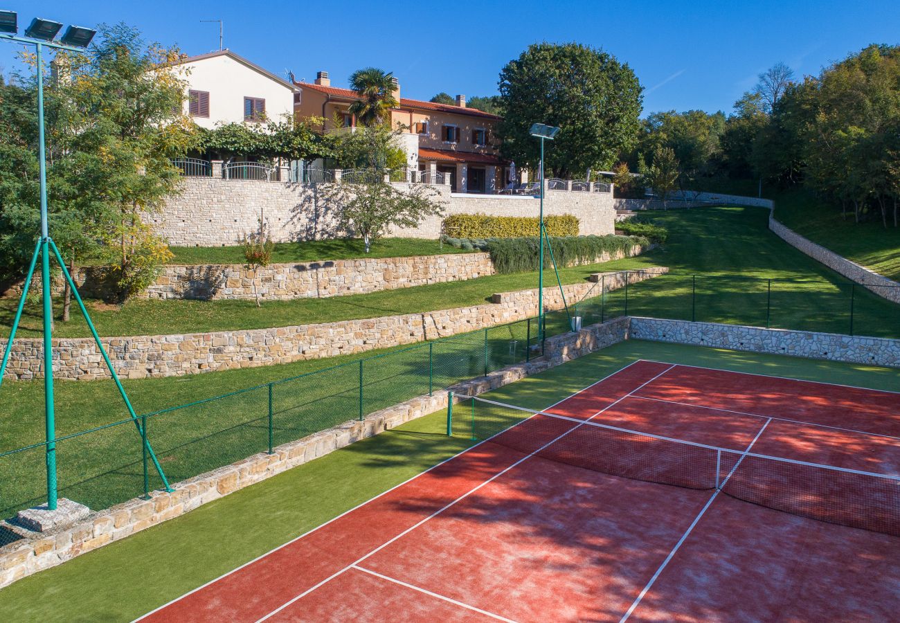 Вилла на Kapelica - Villa Vlastelini I near Labin with large garden for families