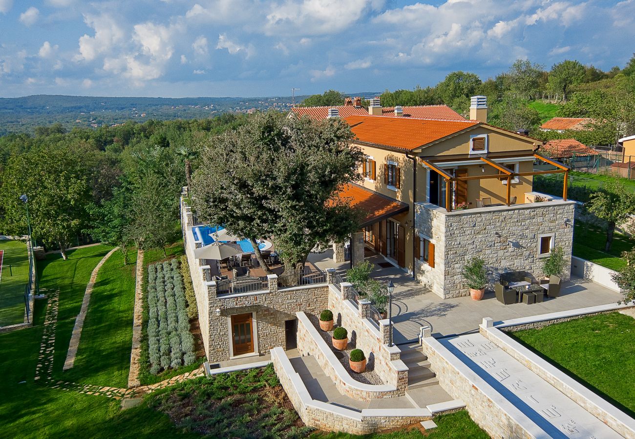 Вилла на Kapelica - Villa Vlastelini I near Labin with large garden for families