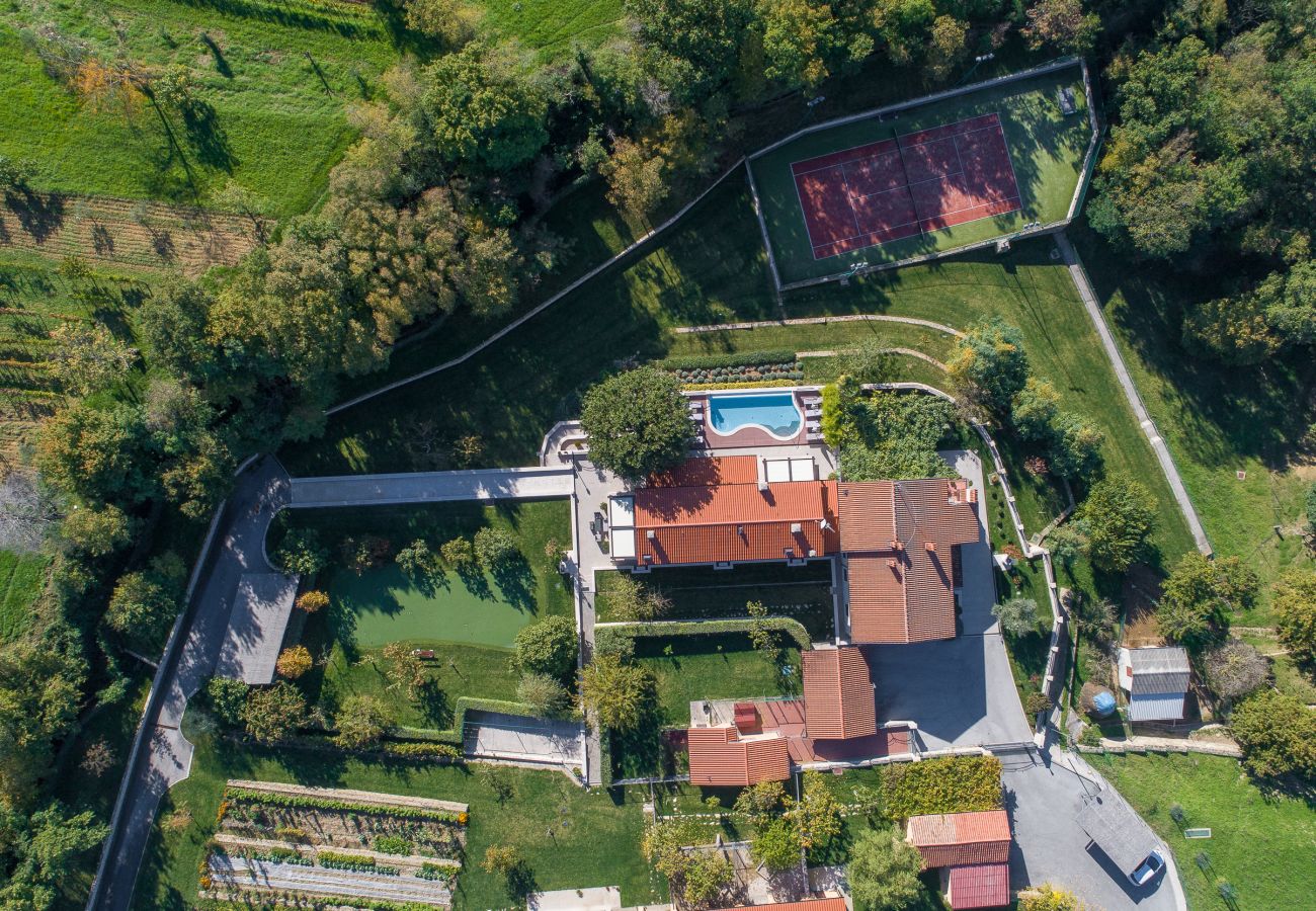 Вилла на Kapelica - Villa Vlastelini I near Labin with large garden for families