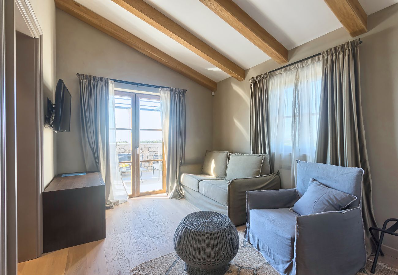 Вилла на Umag - Stancija Katarina di Maladel in Umag with wellness, sea view and 2 km from the beach