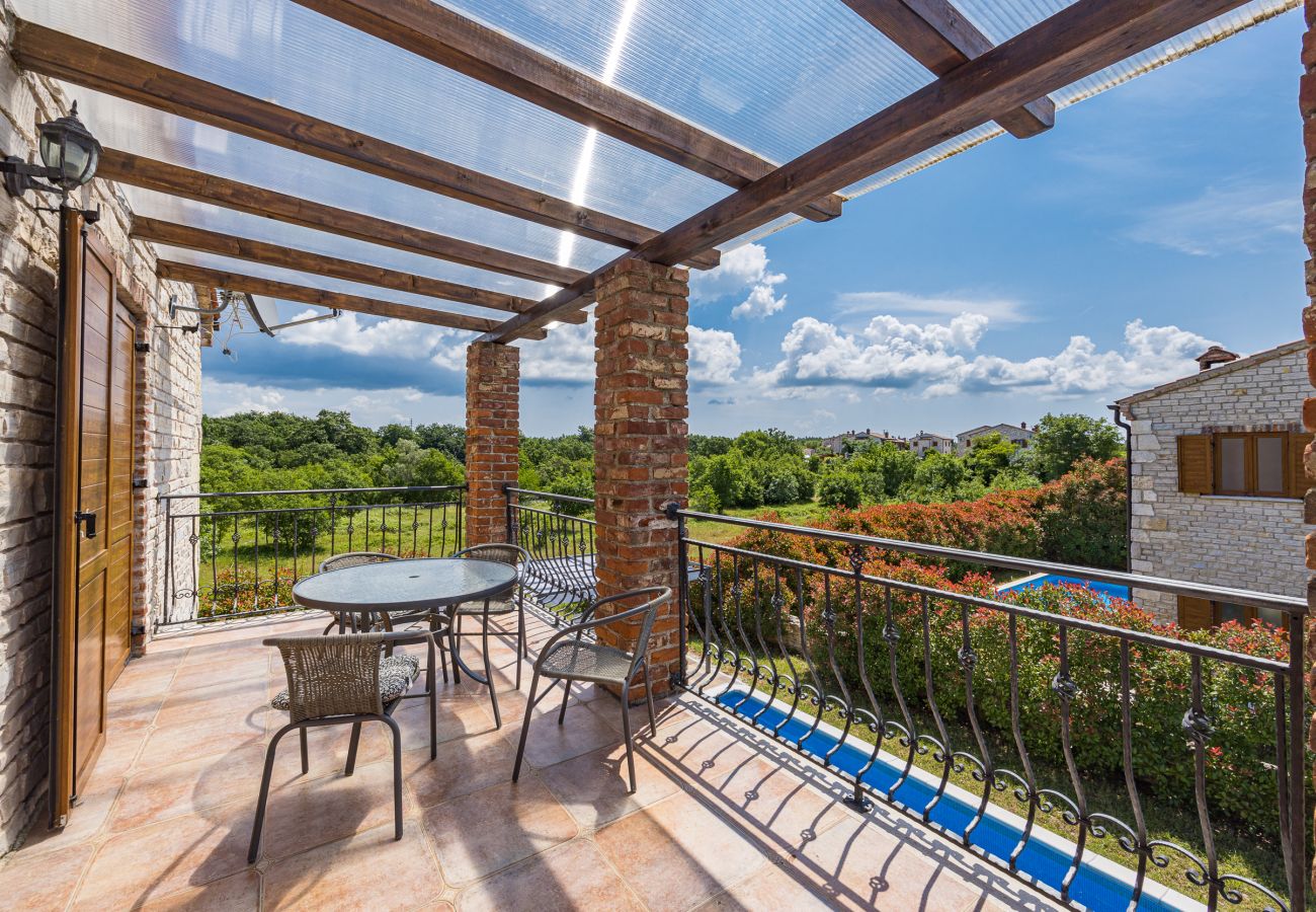 Вилла на Cabrunici - Villa Aldore in Central Istria for 6 persons with private pool