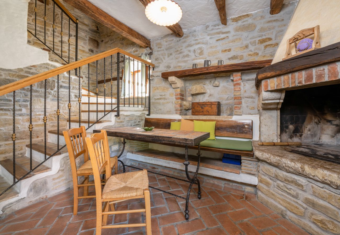 Вилла на Buzet - Villa Denis Village in Central Istria for 28 people pet friendly complex of 4 stone houses