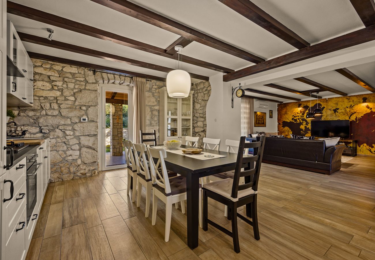 Вилла на Labin - Villa Antoana for 8 people in Labin - Rabac with children playground & private pool