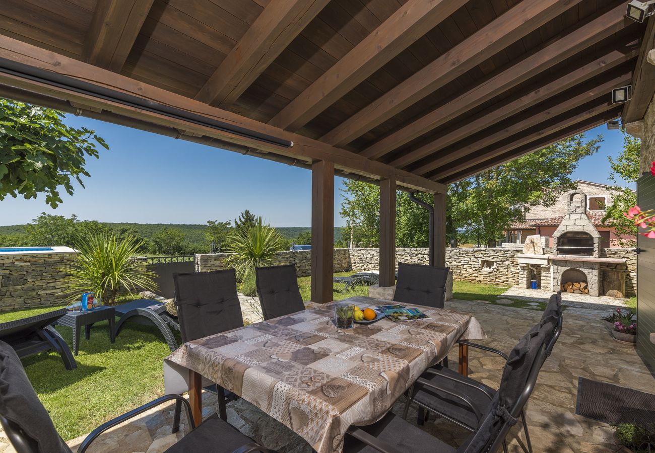 Вилла на Kanfanar - Villa Ana Rita for 6 people - beautiful rustical villa with heated pool & jacuzzi in Central Istria